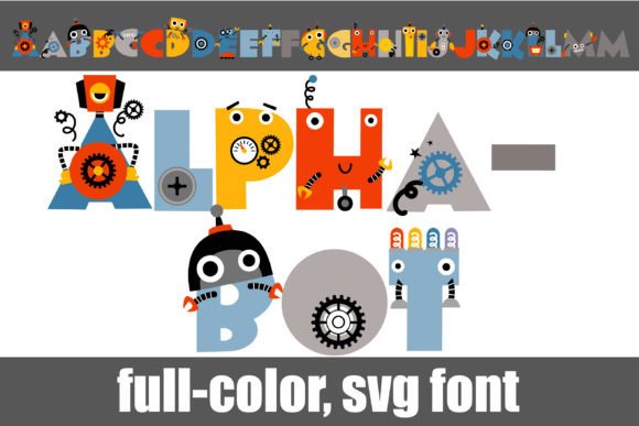Alpha-bot Review: A Bold Color Font for Modern Brands