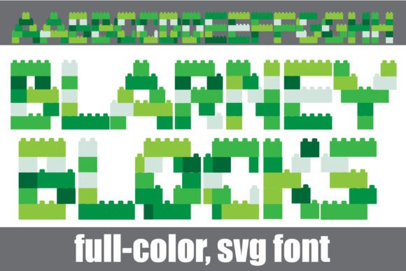 Blarney Blocks: A Designer's Take on Bold Color Typography