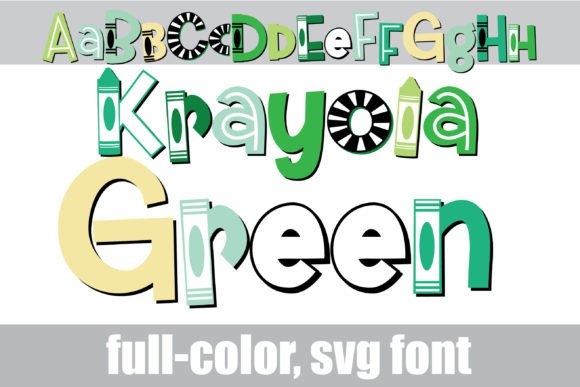 Bringing Brands to Life with Krayola Green Typeface