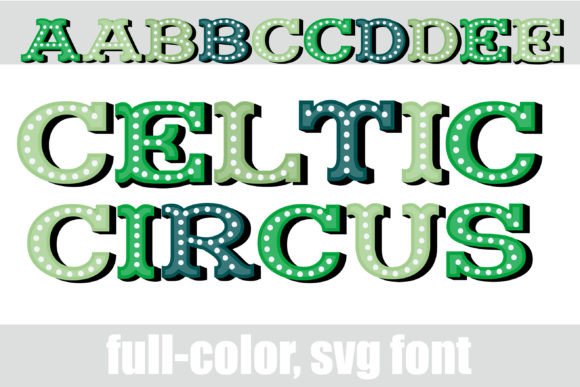Celtic Circus: A Playful Typeface for Editorial Charm