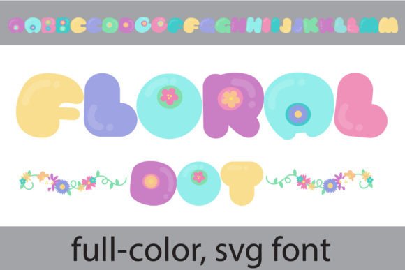 Designing with Floral Dot: A Color Font for Modern Web Layouts