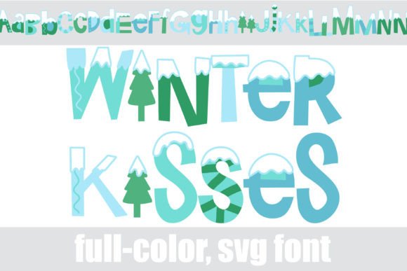 Designing with Winter Kisses: A Color Font for Web Layouts