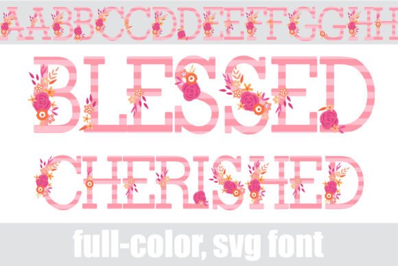 Elevate Your Brand with the Blessed Cherished Typeface
