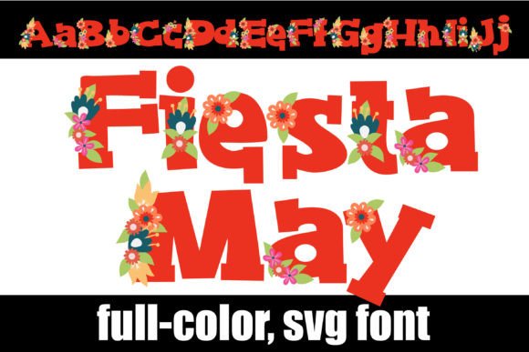 Fiesta May: A Color Font for Vibrant Editorial Design