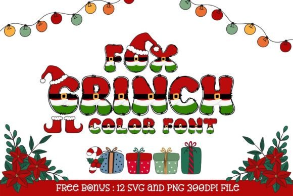Fox Grinch: A Whimsical Display Font for Festive Web Design