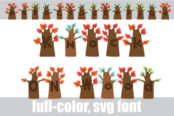 Knock on Wood: A Color Font That Builds Brand Trust