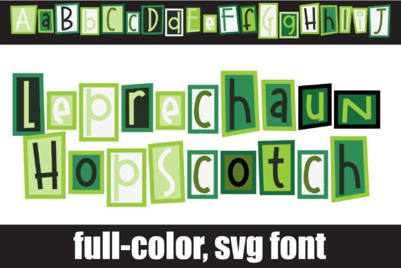 Leprechaun Hopscotch: A Whimsical Typeface for Scroll-Stopping Design