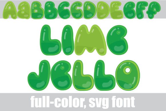 Lime Jello: A Playful Color Font for Modern Web Design