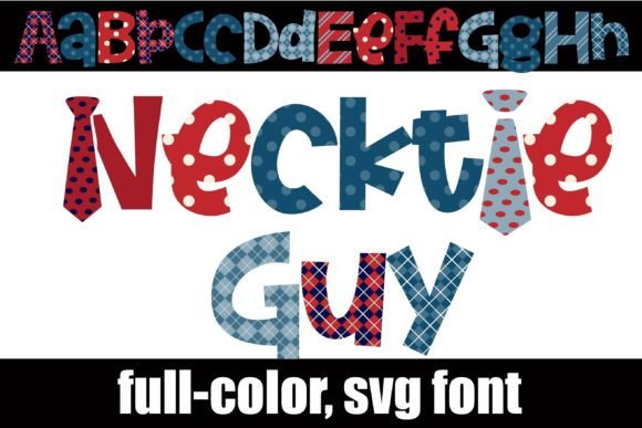 Necktie Guy: A Creative Font for Bold Branding